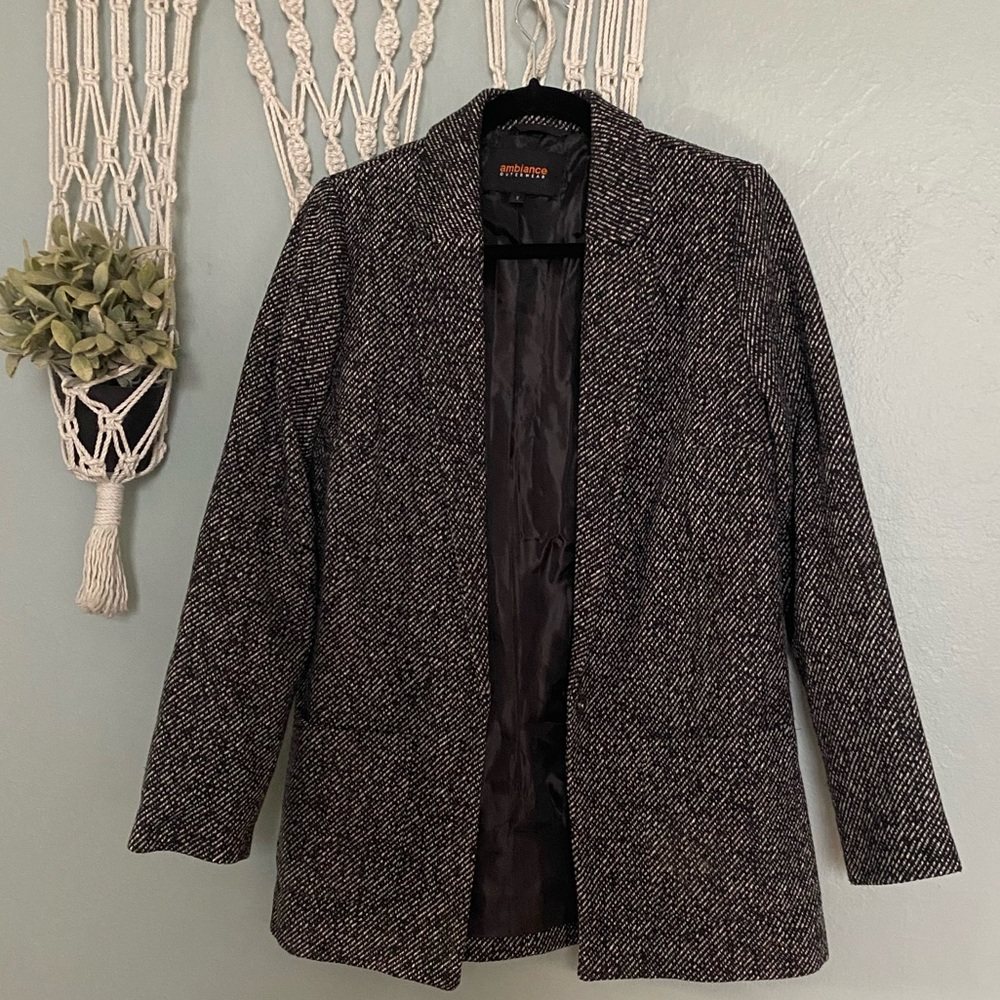 Black and White Blazer